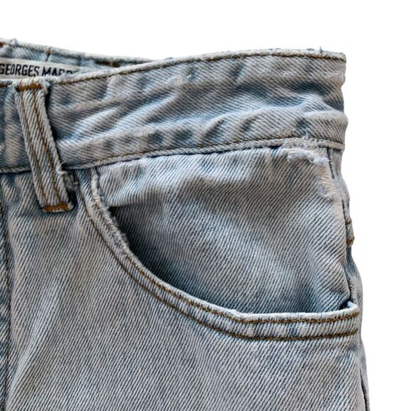 Vintage 80’s Guess Hi Waisted Zipper Ankle Tapered Leg Jeans - Picture 5 of 11